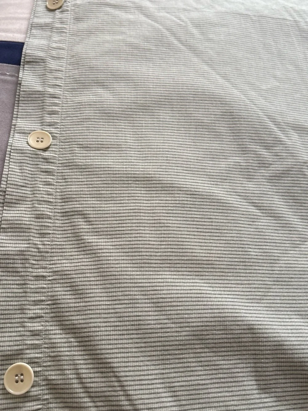 Calvin Klein duvet Slim-Fit Tan & Gray Striped Chinos